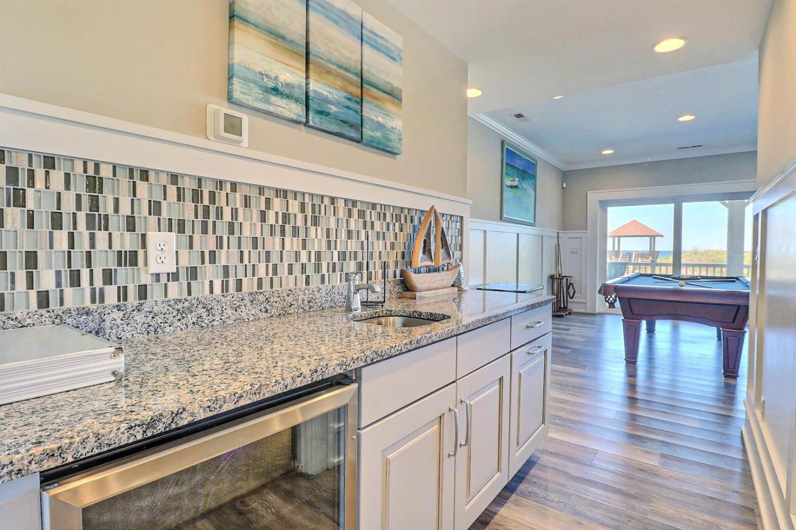 Vila 6007 Happy Sol Oceanfront Heatable Pool Nags Head Exteriér fotografie