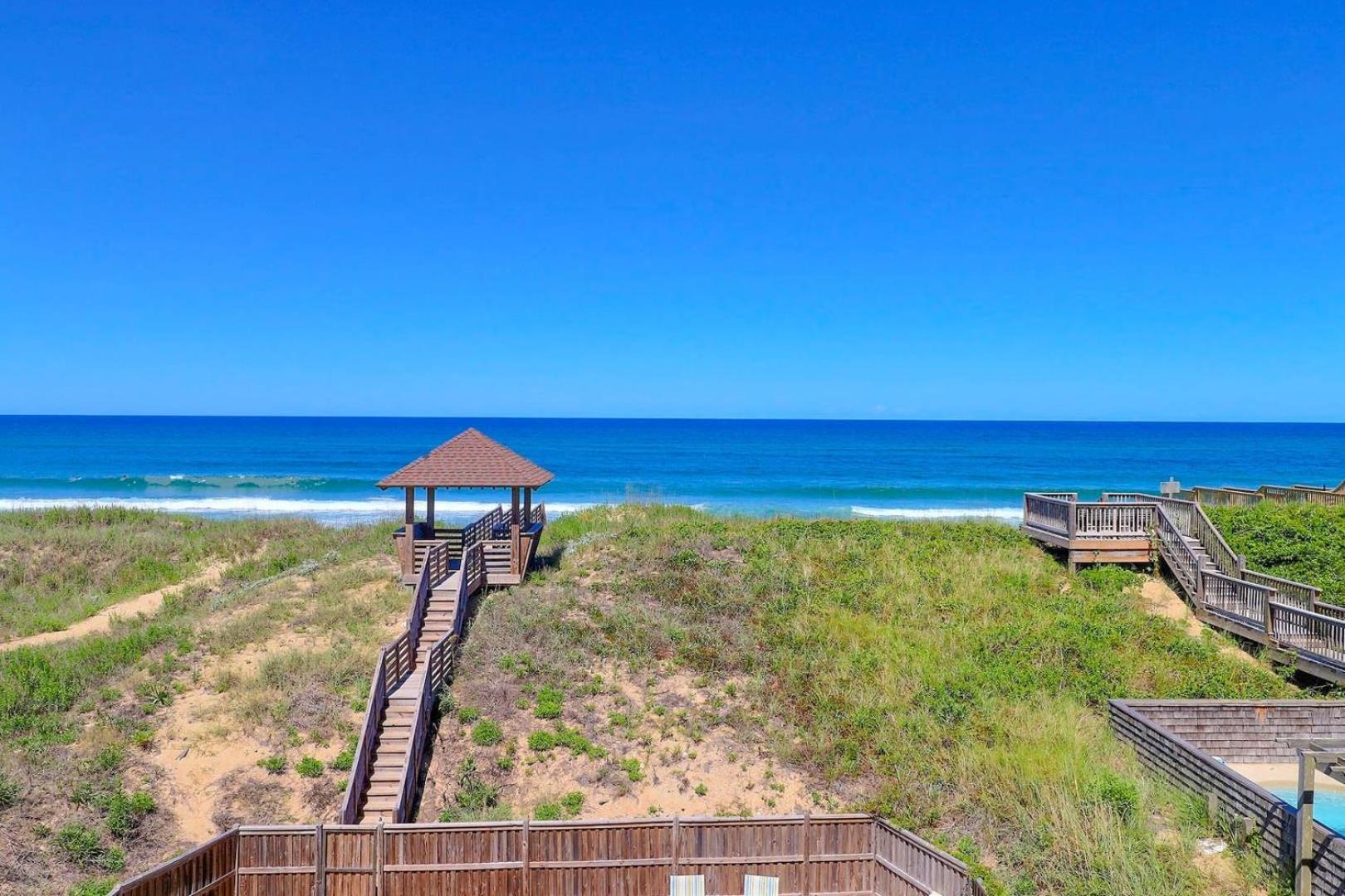 Vila 6007 Happy Sol Oceanfront Heatable Pool Nags Head Exteriér fotografie